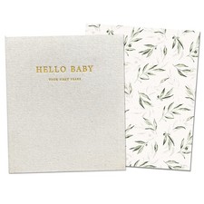 Unisex Baby Memory Book  Minimalist Baby First Year Keepsake for Milestones ...