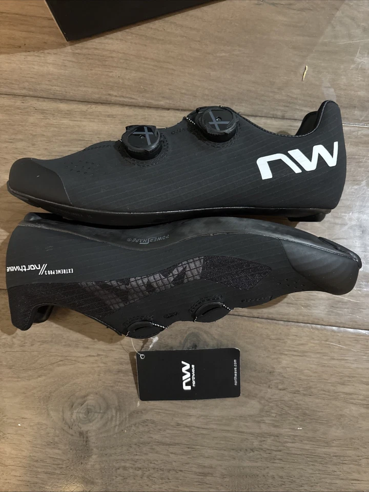 Zapatos de ciclismo de carretera Northwave Extreme Pro 3 para hombre EE. UU. 9,5 euros 42 (9419-215) Foto 4 de 4