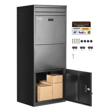 Package Delivery Boxes for Outside, 47.2 in Mailbox for Parcel with Lock, Galva