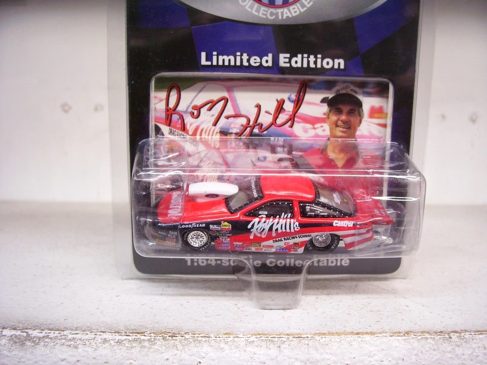 1/64 NHRA ROY HILL 1997 FORD PRO STOCK ACTION PLATINUM SERIES - Image 2 of 3