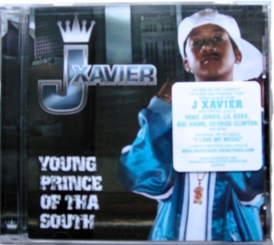 Young Prince Of Tha South  By J Xavier  (CD, 2006,  Sealed, Punched Case)