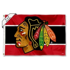 Chicago Blackhawks 2x3 Foot Flag