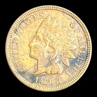 1893 Indian Head Cent, XF+