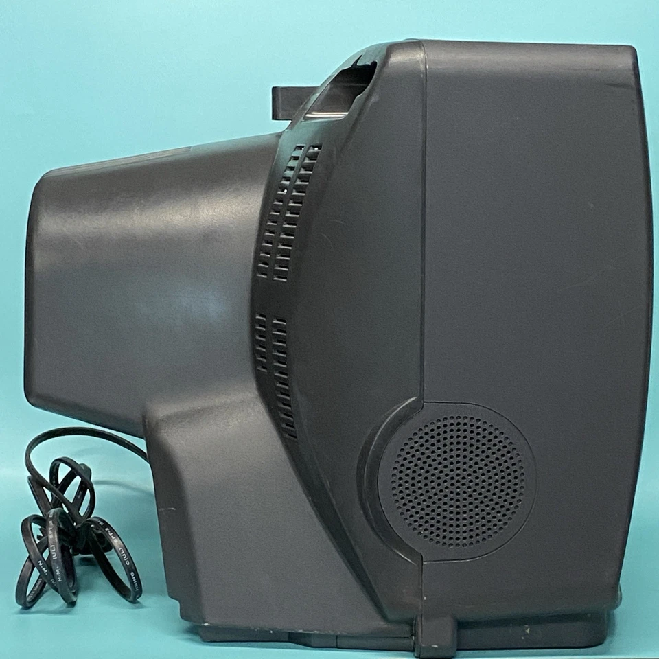 Retro CRT Gaming TV Samsung TXH1372 Tested Working Television Analog Coaxial WH3 - Image 2 of 4