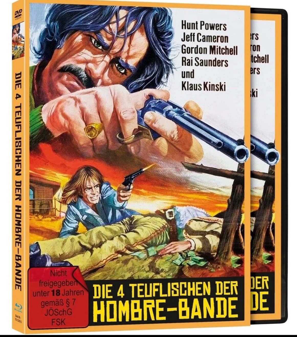 Die 4 Teuflischen der Hombre-Bande - Blu-ray & DVD Limit German Import Region B