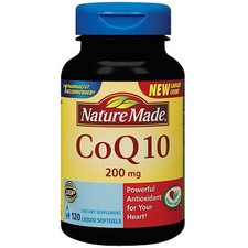 Nature Made CoQ10 Naturally Orange 200 mg  Di...