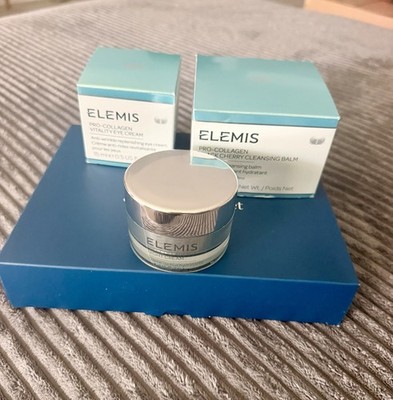 Elemis black cherry cleansing balm, Eye Cream, Night Cream, Pillow Case, Eye Set
