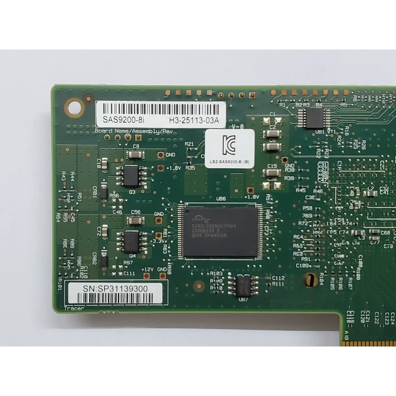 LSI 6Gbps SAS HBA 9211-8I IT Mode P20 ZFS FreeNAS unRAID + 2*SFF-8087 SATA US - Image 3 of 4