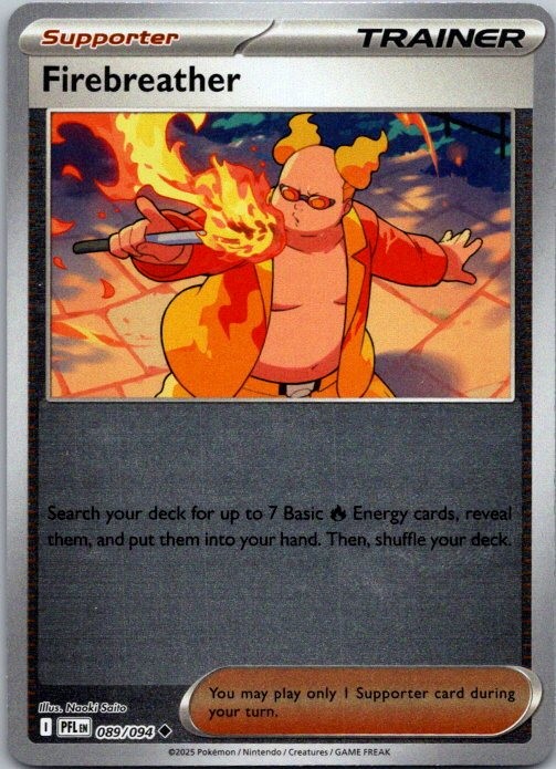 Firebreather - Uncommon ME02: Phantasmal Flames 089/094 NM Reverse