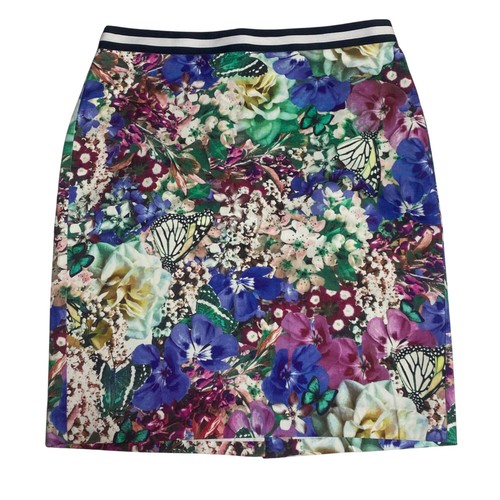 Tommy Hilfiger Womens Floral Print Pencil Skirt Size 6 - Picture 2 of 4