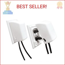 Dreambaby Dual Fit Outlet Cover Box - Baby Safety Outlet Cover for Standard  De