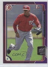 2015 Bowman Prospects Purple 111/250 Rafael Bautista #BP42 f0v