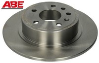 2X Bremsscheibe ABE C4U008ABE 2 Bremsscheiben FüR Saab