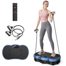 Vibration Plate Exercise Machine - 300 lbs Capacity, 120 Speeds, 9 Modes