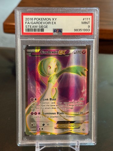Gardevoir-EX graded PSA 9 for sale on eBay