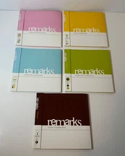 American Crafts REMARKS Sticker Books Lot (5) Hard To Find Accents & Journaling