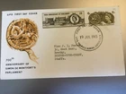GB STAMPS RARE FIRST DAY COVER 1965 PARLIAMENT LONDON BUREAU