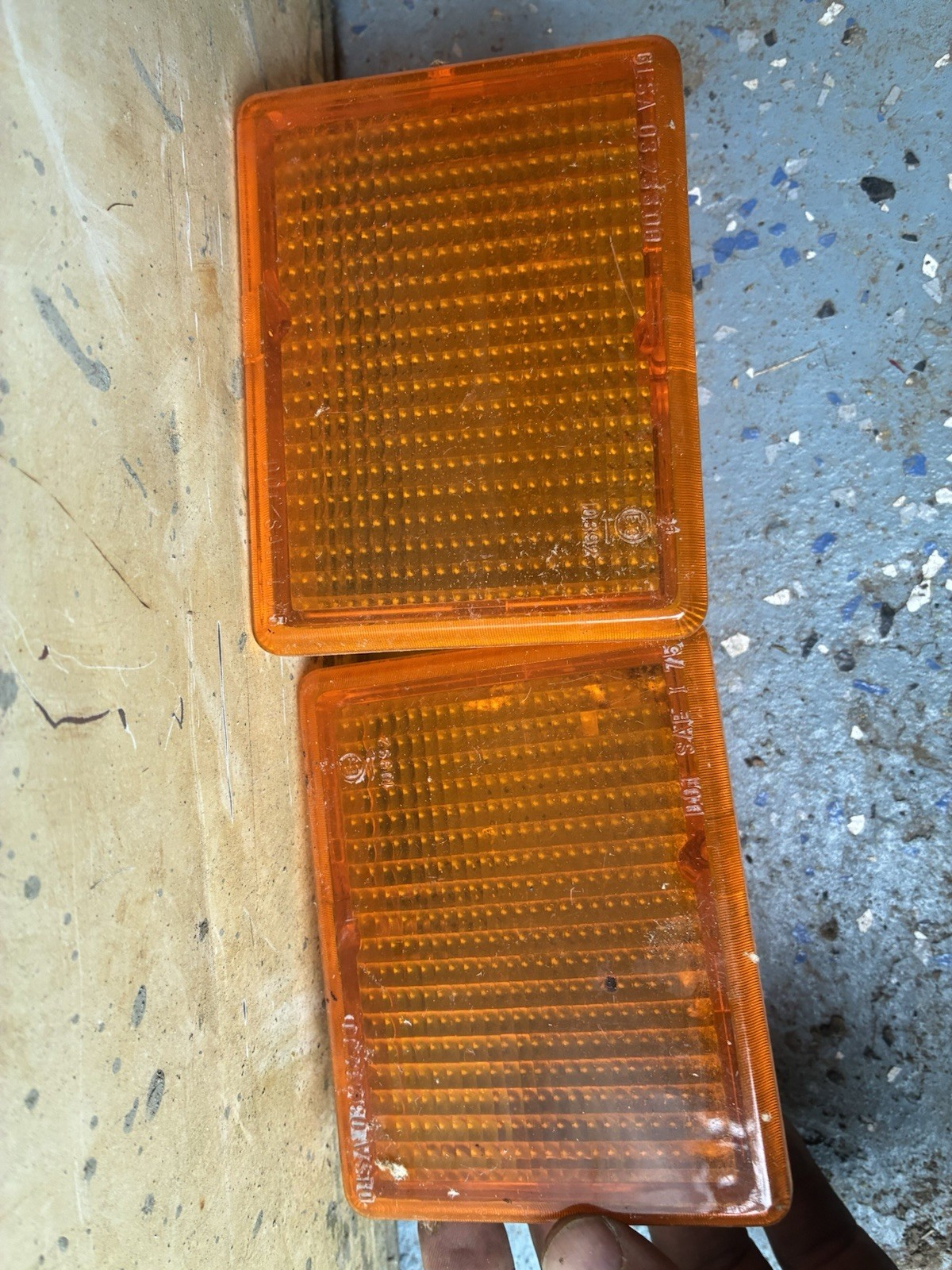 Alfa Romeo Alfetta Lamborghini Countach Aric Tail Light Lens Set