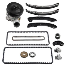 Timing Chain Kit Water Pump Gasket For Land Rover LR4 Range Rover AJ133 3.0/5.0L