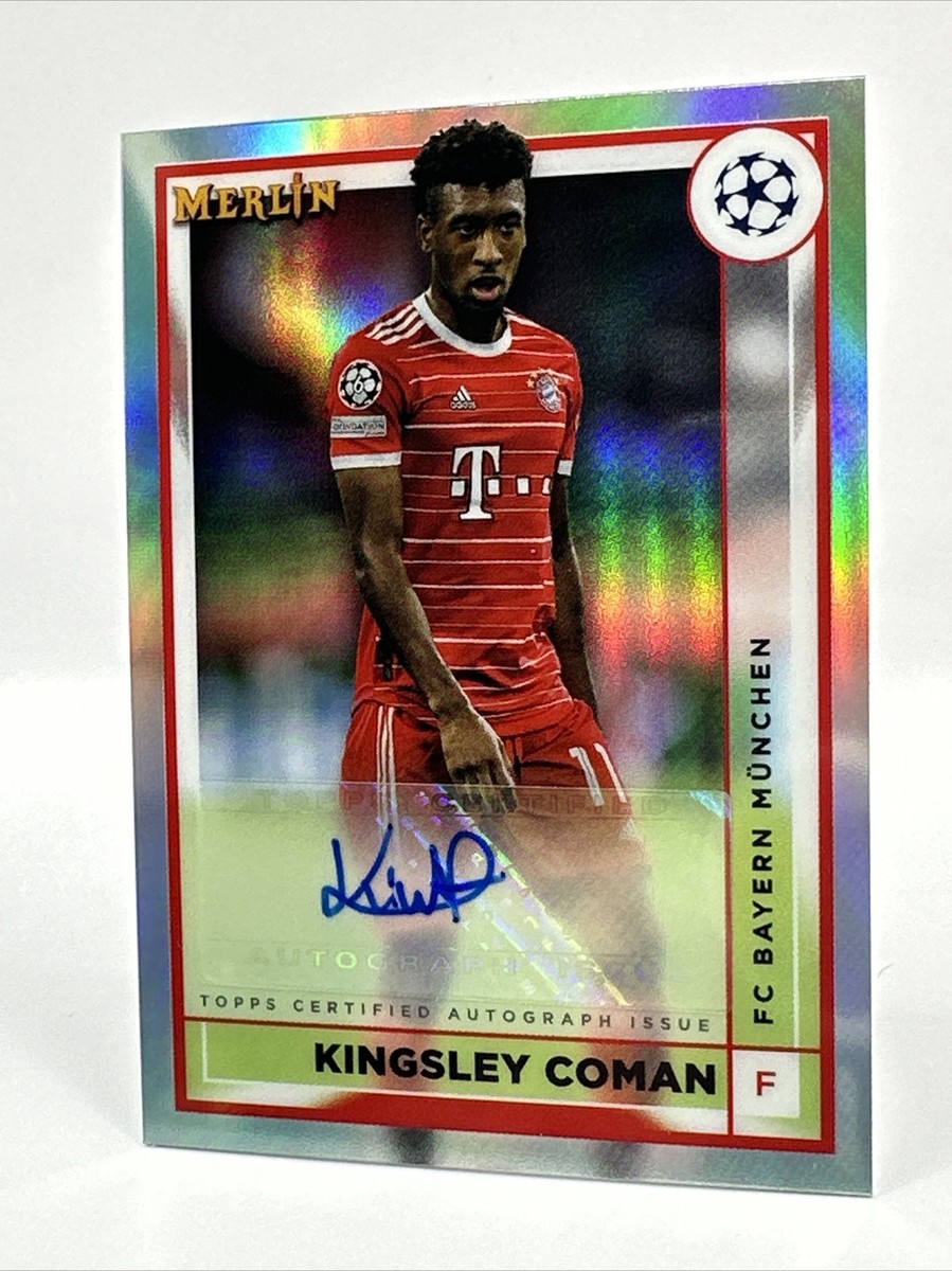 Panini Immaculate Kingsley Coman auto