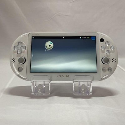 PlayStation PS Vita white PCH-2000 Wi-Fi Model Console ZA12 Tested 
