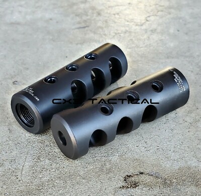 .224 Valkyrie Muzzle Brake Compensator 1/2-28 TPI 224 Muzzle Brake Crush Washer