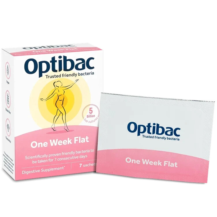Optibac Probiotics One Week Flat - 7 Sachets