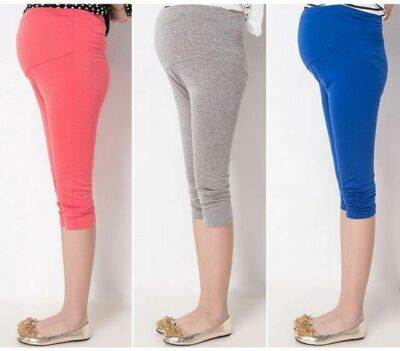 Maternity pants capris modal 3/4 