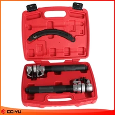 3pcs Heavy Duty Coil Spring Compressor Strut Remover Installer Tool Suspension