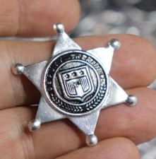 Vintage Toy Metal Deputy Sheriff Star Badge 24-14