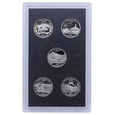 2006 S Clad PROOF Quarter Set US Mint (5 Coin Set) No Box and COA