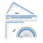 Helix 15cm 4 Piece Geometry Set - Clear Q68048