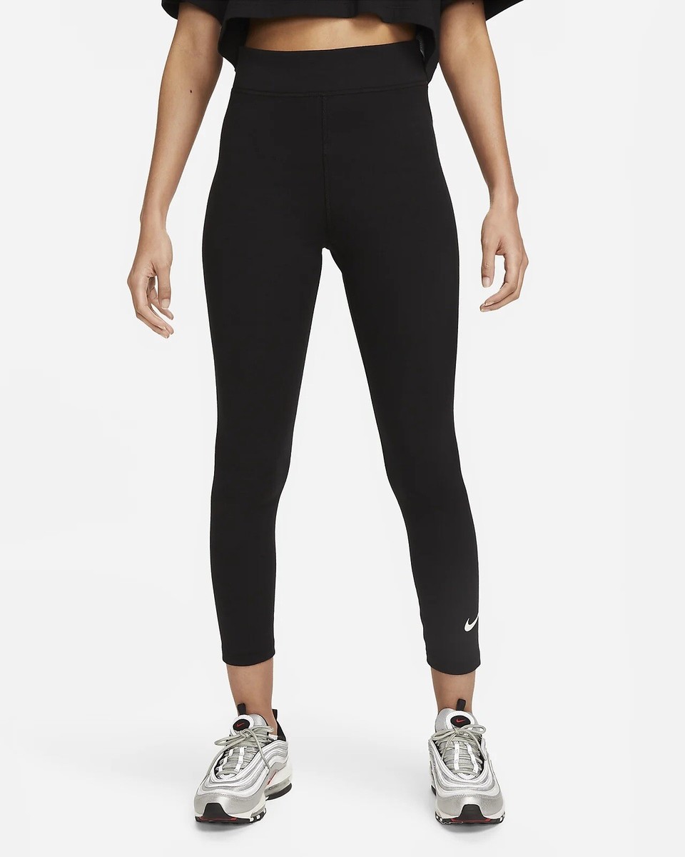 スパッツ・レギンス Nike LEGGINGS (DV7789) Nike Sportswear Classic High-Waisted 7/8 Leggings DV7789-010
