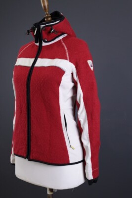 DALE OF NORWAY Ski Jacket Red Wool Windproof Full Zip Size M | eBay