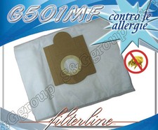 10 Sacchetti per aspirapolvere per Progress Diamant D 610, Sacchetti filtro sacchetti (+ 2 Filtro – nv613
