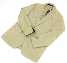 Polo Ralph Lauren Stretch Cotton Chino Preppy Blazer Jacket Sport Coat Gentleman