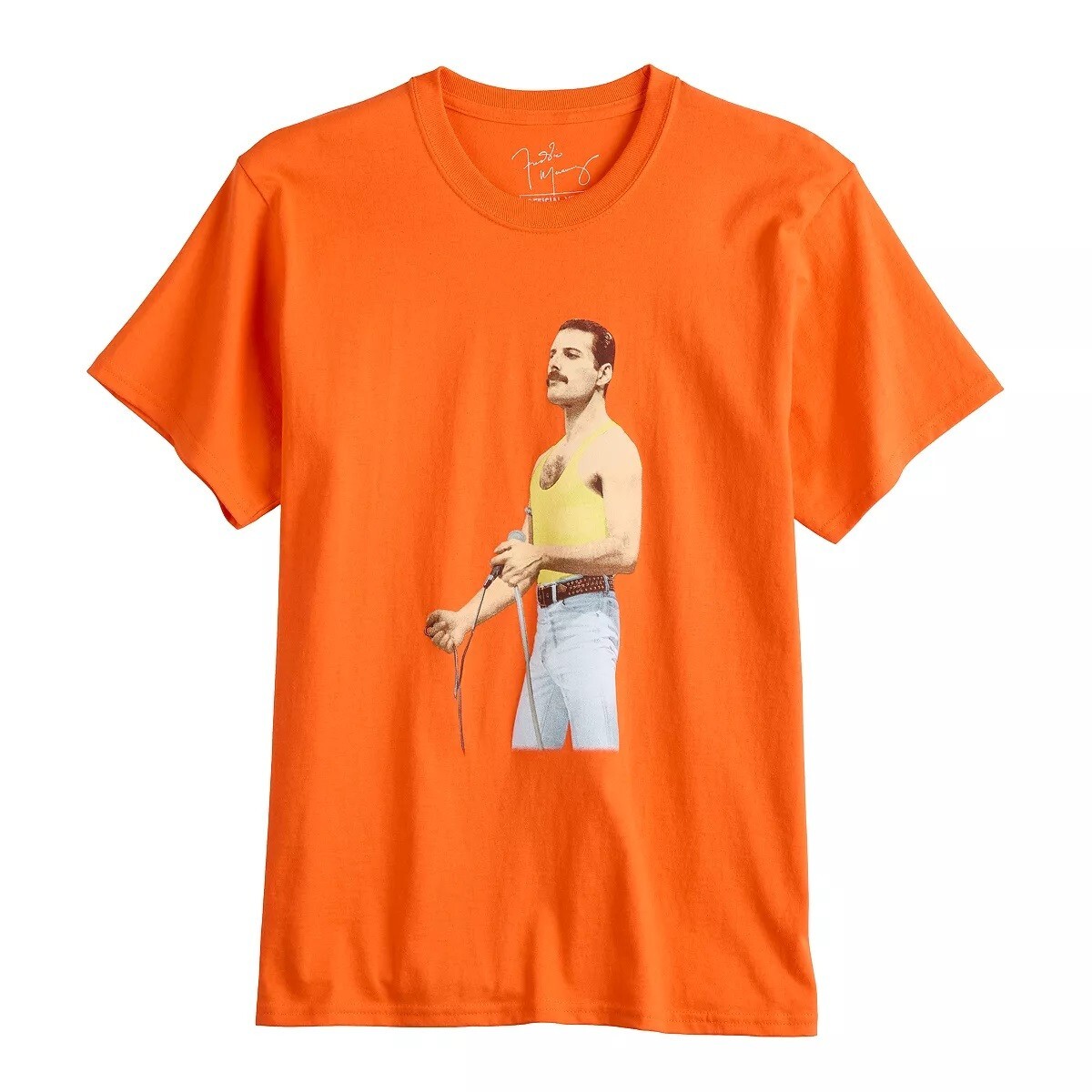 値下げ！Amerivintage FREDDIE MERCURY TEE Freddie Mercury Champion T-Shirt Queen Tee Vintage Rare Men's Size