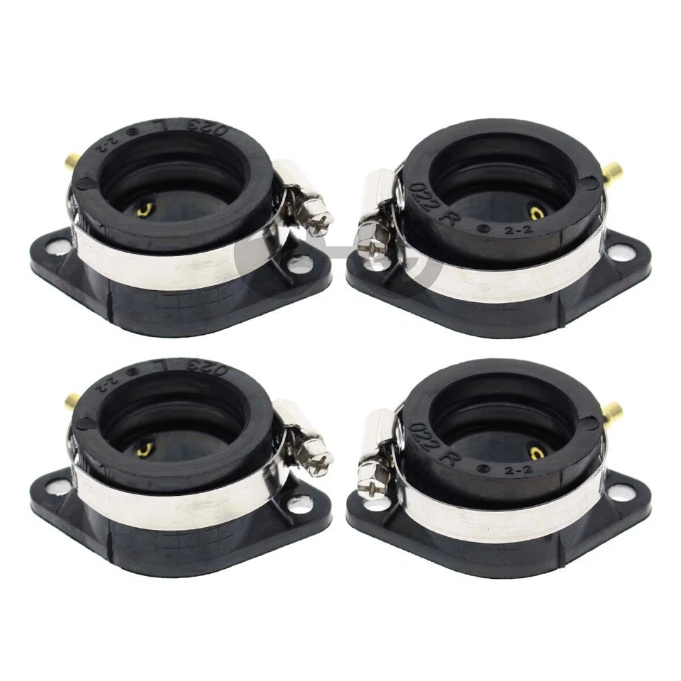 4PCS Carburetor Intake Manifold Boots For Kawasaki KZ1000A MKII kz1000a kz1000b - Изображение 4 из 4