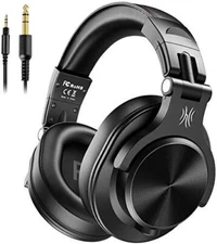 Genuine OneOdio A70 Bluetooth Over Ear Headphone Wireless/Wired Headphones Black
