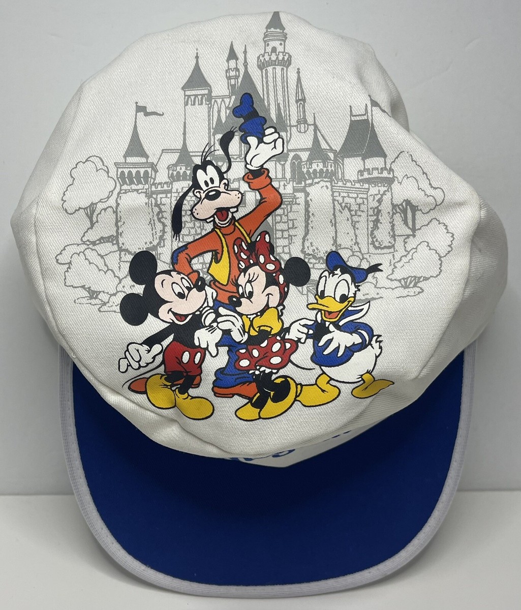 80s ディズニーランド OLD mickey デニムキャップ ヴィンテージ Vintage 80s Disneyland Mickey Mouse Walt Disney Magic Kingdom