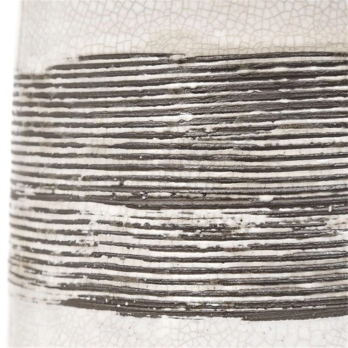 Uttermost Comanche Transitional Ceramic and Steel Table Lamp in White - Picture 7 of 10