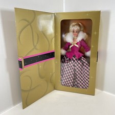 1996 Avon Winter Rhapsody Barbie Doll Second In A Series Mattel 16353 New