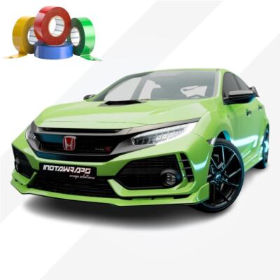 Avery Dennison Chrome Delete / Stripes | Gloss Grass Green | 758-O