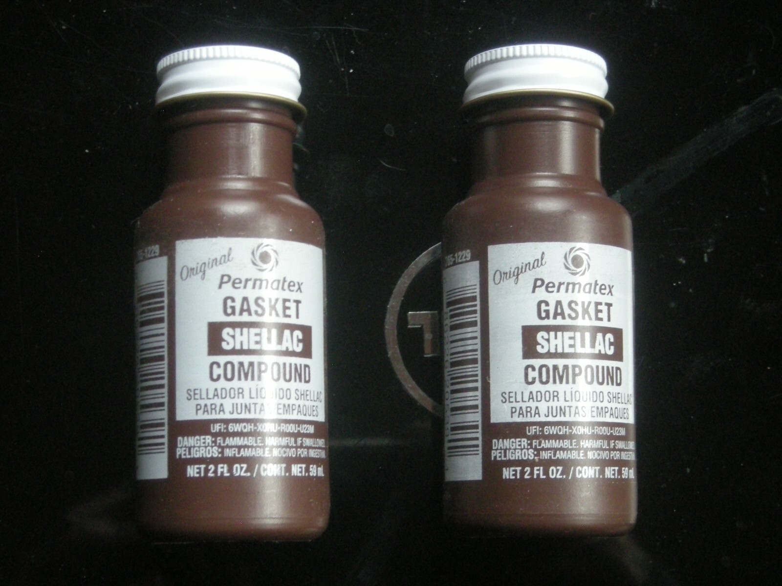 Permatex Gasket Sealant 20539; 2.0 oz Indian Head Gasket Shellac QTY 2