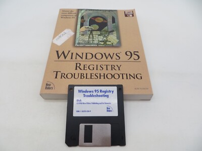 WINDOWS 95 REGISTRY TROUBLESHOOTING 3.5'' Floppy Disk & User's Guide 1996