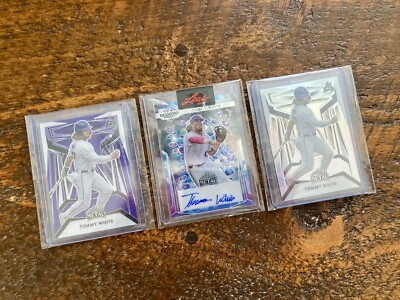 #ad Tommy Tanks White Leaf Rookie Card Auto Refractor 1 1 8 189 Lot Athletics LSU $49.99