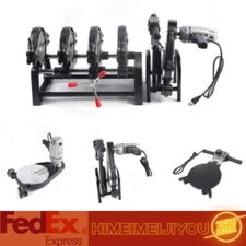 Manual Piping Pipe Fusion Welder 4 Clamps HDPE PP PE Butt Fusion Welding Machine