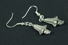 Rocket Earrings Miniblings Earings Space All Space Travel Silver
