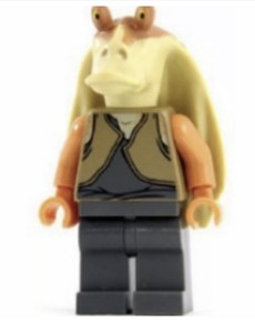 jar jar binks lego minifigure