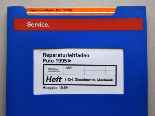 VW Polo 3 / 6N2, 1.4 l/75 PS Dieselmotor MKB AMF, Reparaturleitfaden Mechanik